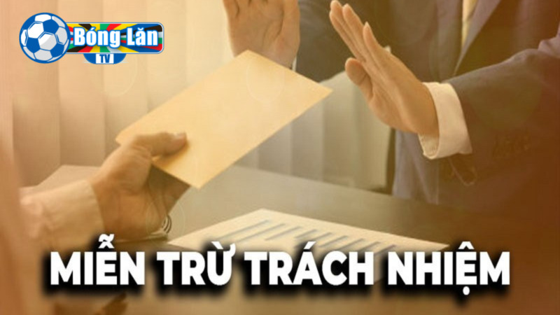 Miễn trừ trách nhiệm trong dữ liệu khi sử dụng